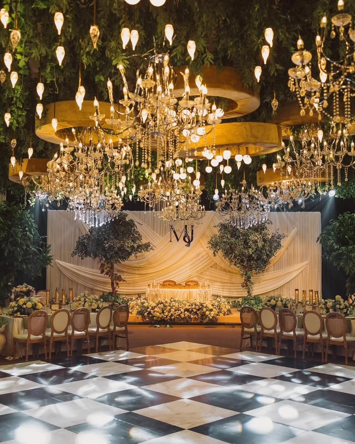 Premier Events & Decor luxury wedding grand reception